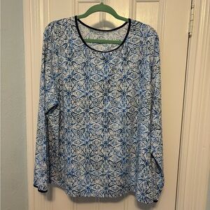 Lands End Rash Guard plus size 2X